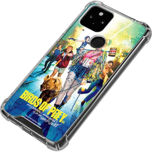 DC Comics Harley Quinn Birds of Prey Movie Poster Google Pixel 5 Clear Case